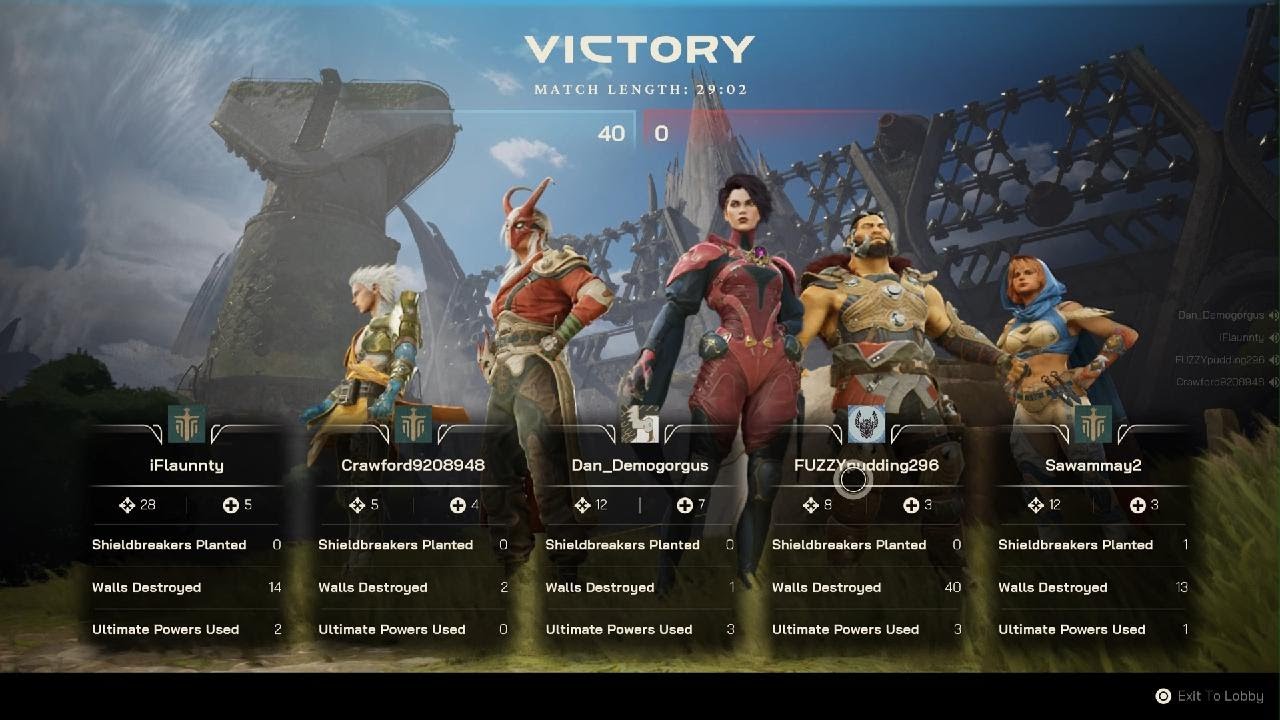 Highguard - Raid Mode 5v5 - Victory