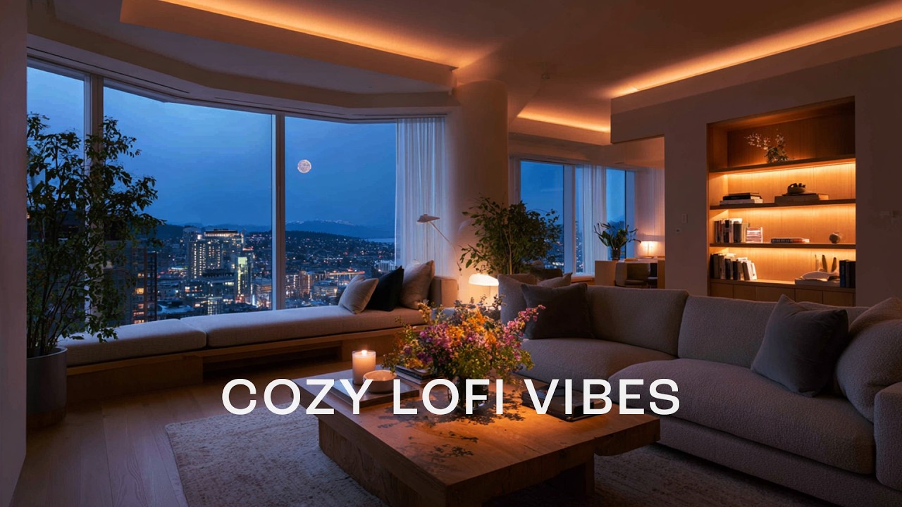 A Slow Rhythm After Hours – LoFi Playlist 🌕 | Background Music for Study & Reading