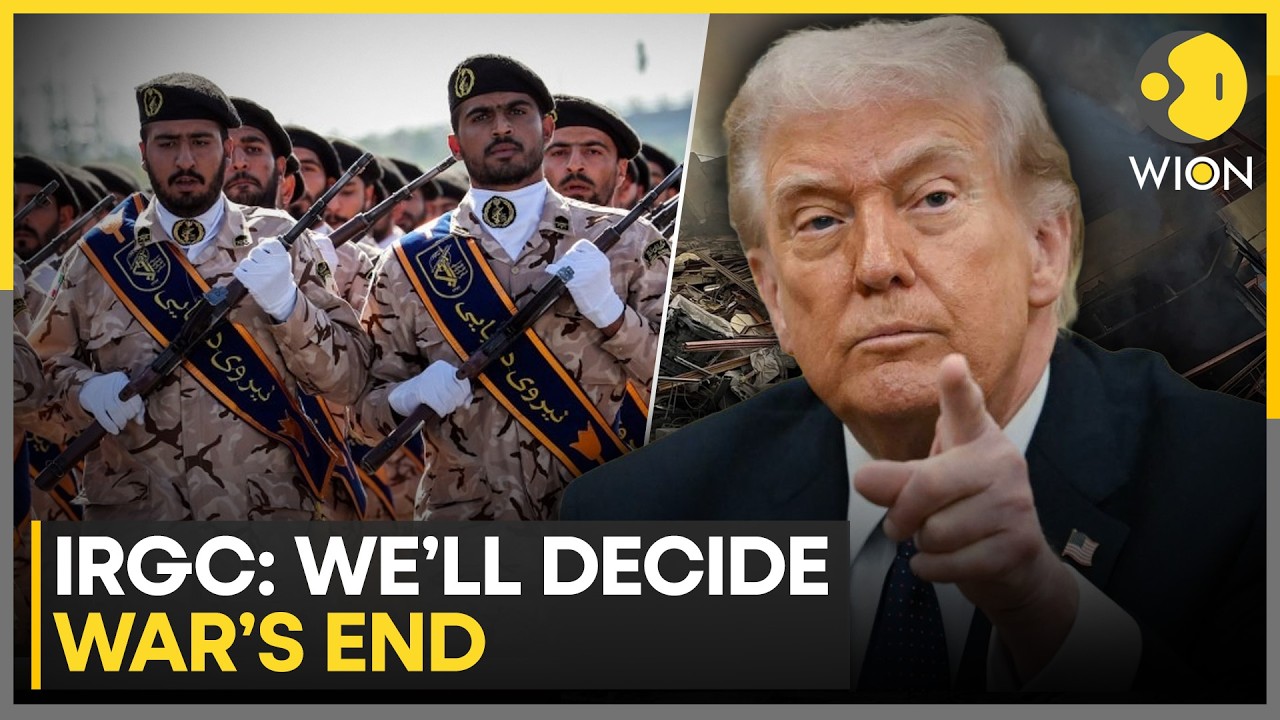US-Iran War: Trump Says Iran War Will End Soon; IRGC Vows to Decide War’s End | WION