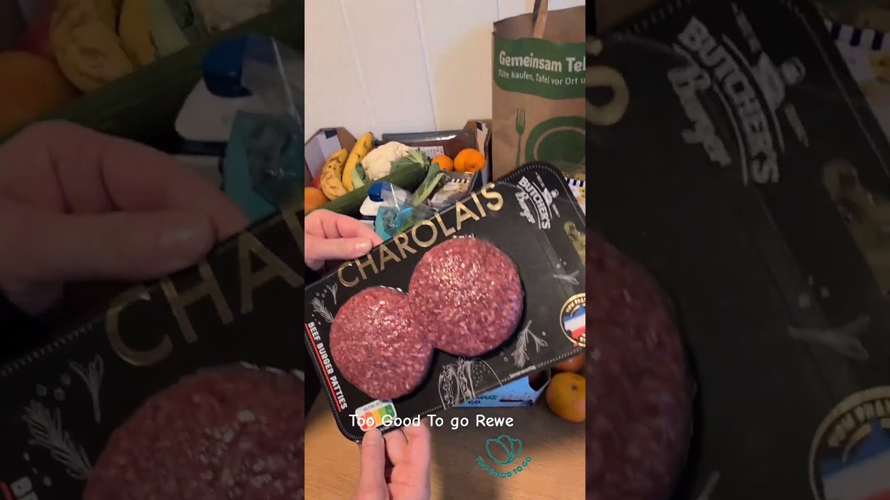 Too Good To Go Rewe🛍️ #unboxing #foodblog #foodreview #haul #essen #magicbag #foodrescue #new