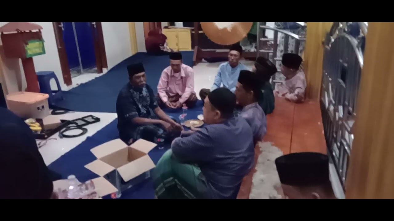 Rutinan diba' dan sholawat Majelis Amali Rosuli Di Masjid an nachrowi Ds.Mejono