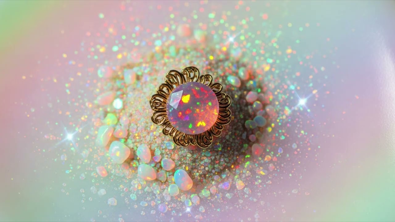 40 minute fairy-dust opal crown wallpaper screen