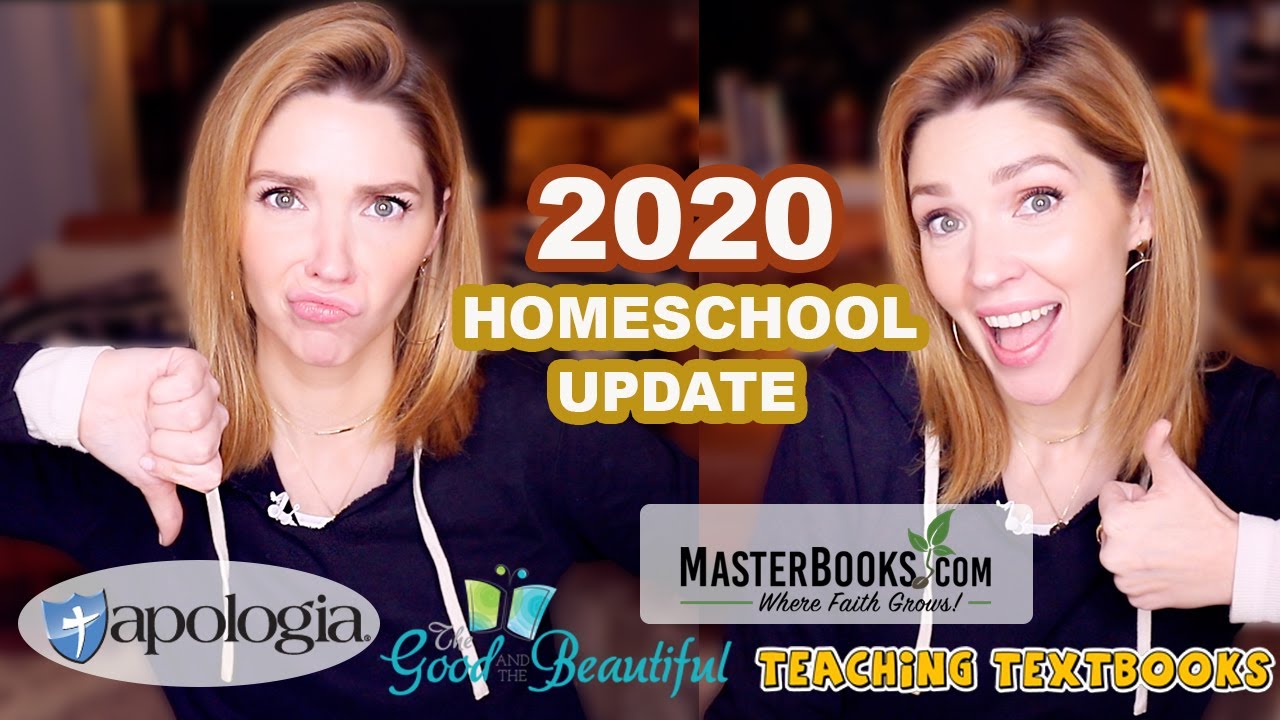 Homeschool Curriculum 2020 End Of Year Update \\The Good + The Beautiful, Apologia,Masterbooks+More!