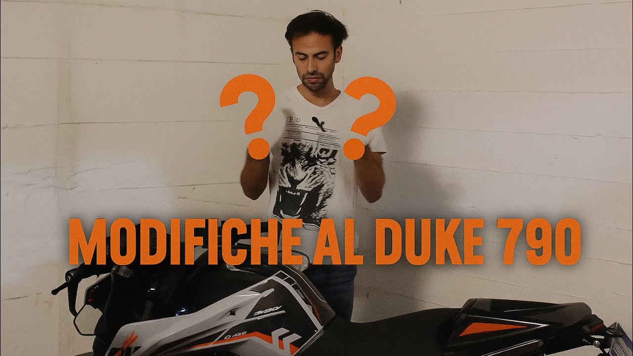 UN ANNO DI MODIFICHE AL KTM DUKE 790