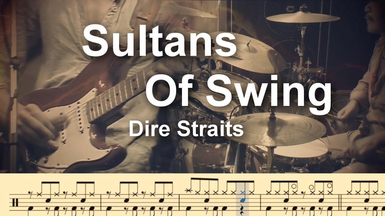 Sultans Of Swing (술탄 어브 스윙) - Dire Straits(다이어 스트레이츠). drumcover. 드럼악보. 취미드럼
