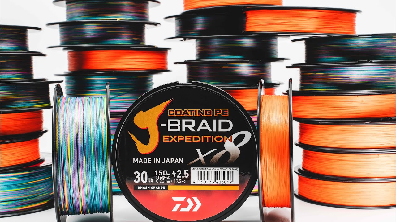Daiwa Expedition J-Braid (it&rsquo;s the real deal)