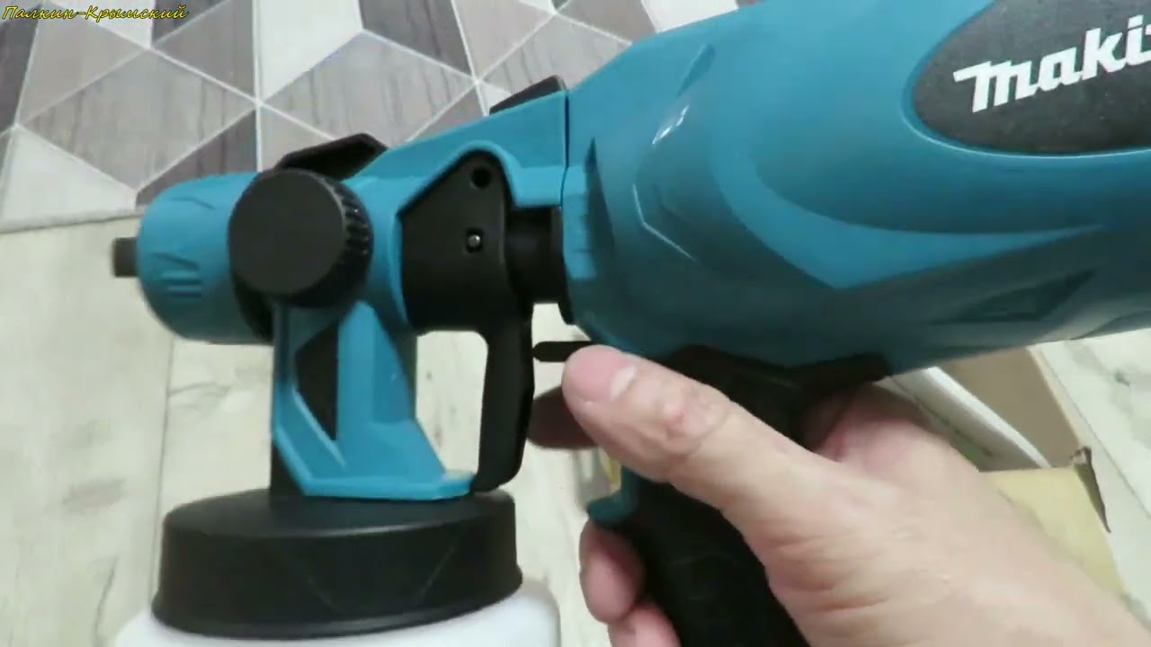 Новое Приобретение ---------  Аккумуляторный  Краскопульт  Макита 18v
