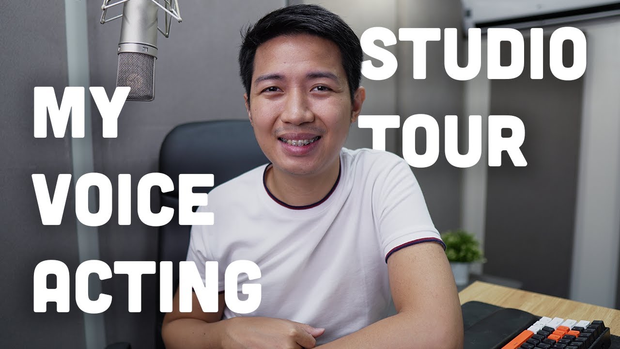 My Voice Acting Studio Tour / Tutorial
