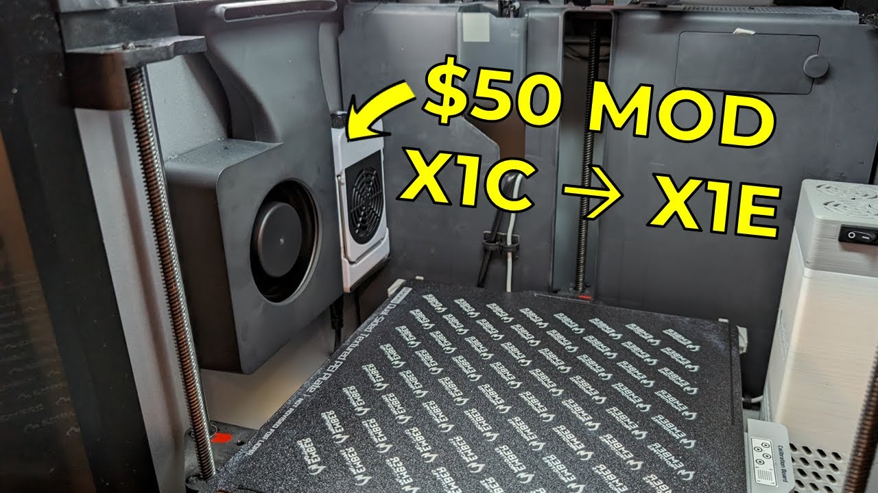 Bambulab X1C - $50 HEATED CHAMBER