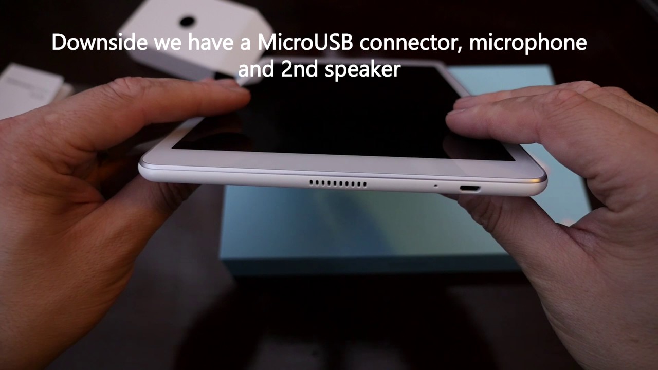 HUAWEI MediaPad T2 10.0 Pro WiFi version Unboxing and First Start