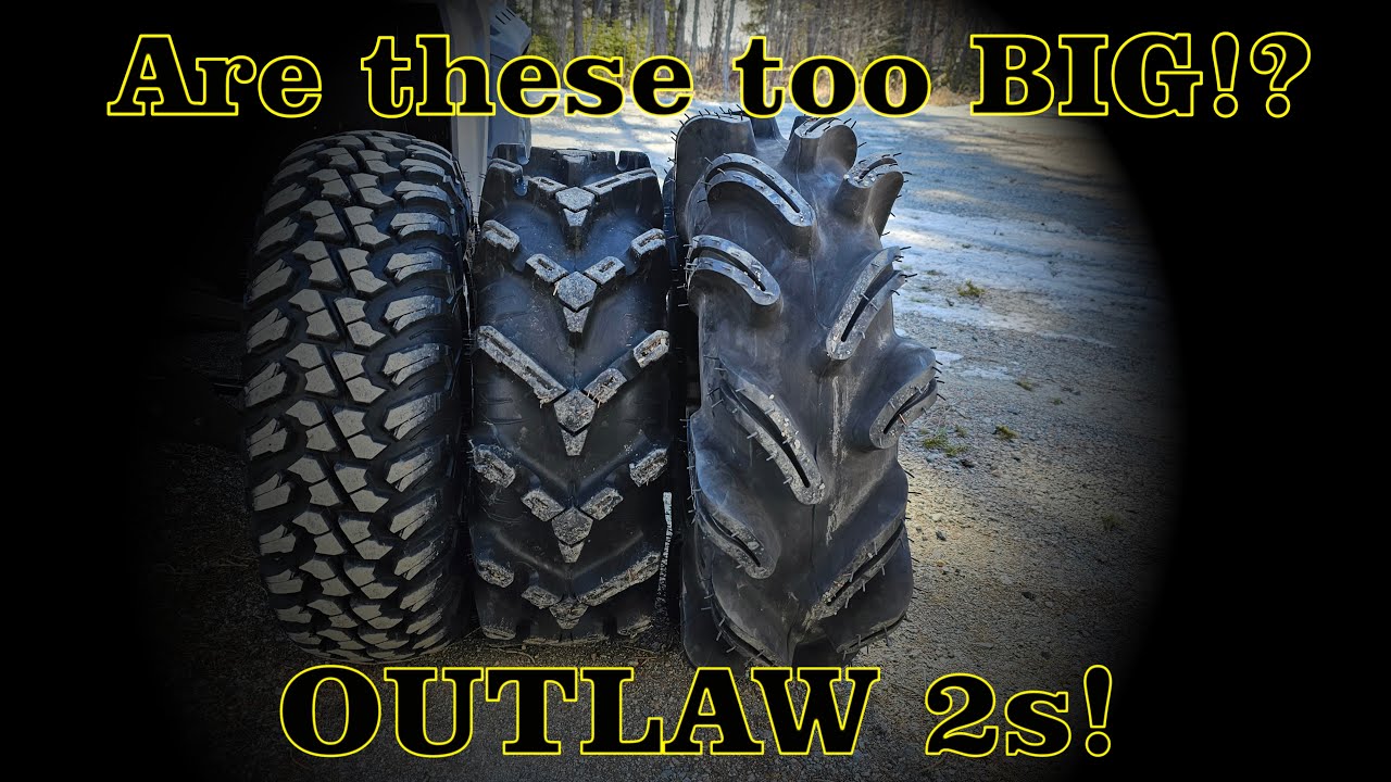 Installing High Lifter Outlaw 2 tires on Outlander 850 XMR