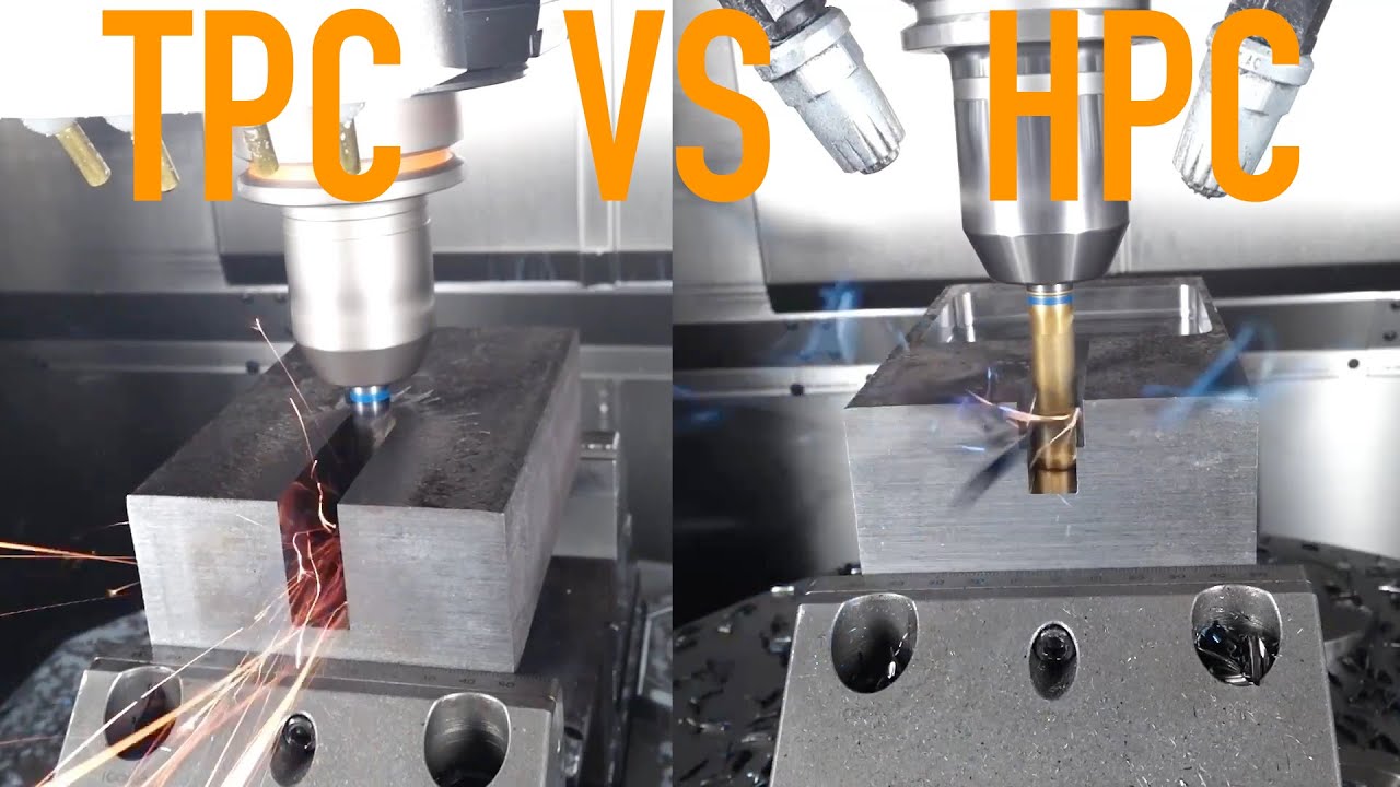 What is faster ?? TPC D12 vs HPC D12 42CrMo4 mit Spindelleistungsvergleich CNC Fräsen