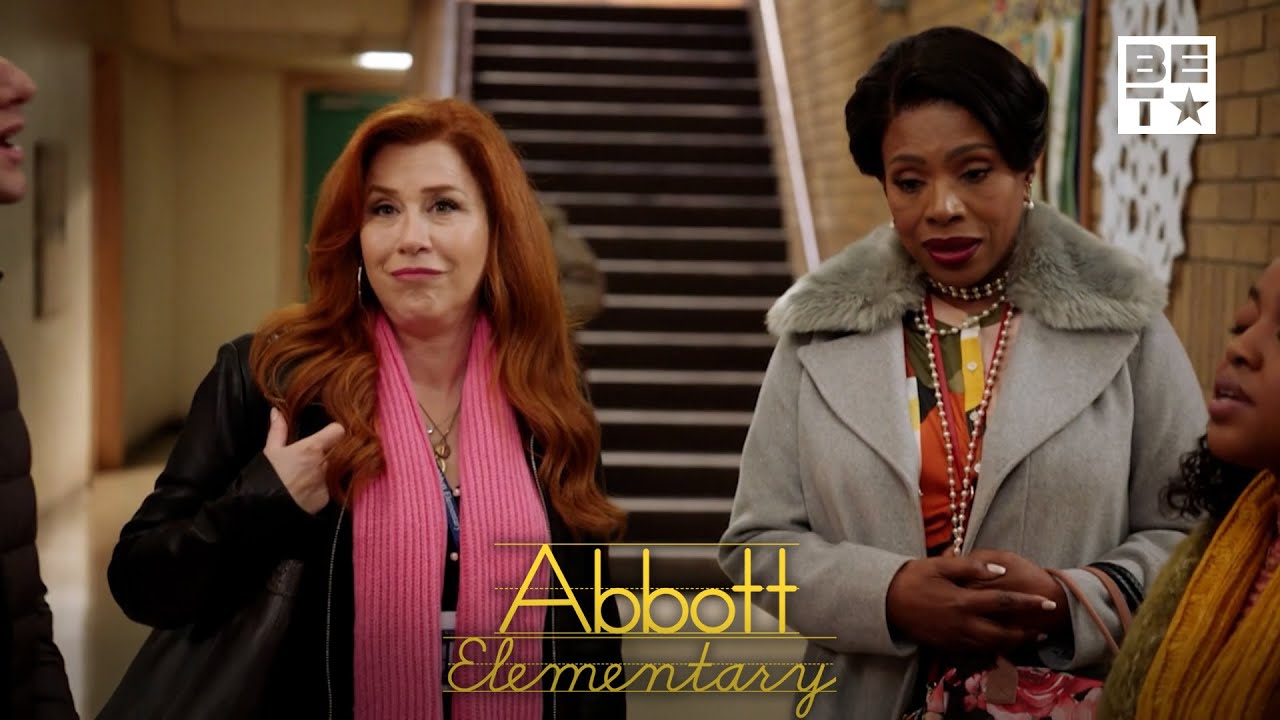 Hey Guys, Meet My Dad! | Abbott Elementary S2 #BETAbbottElementary