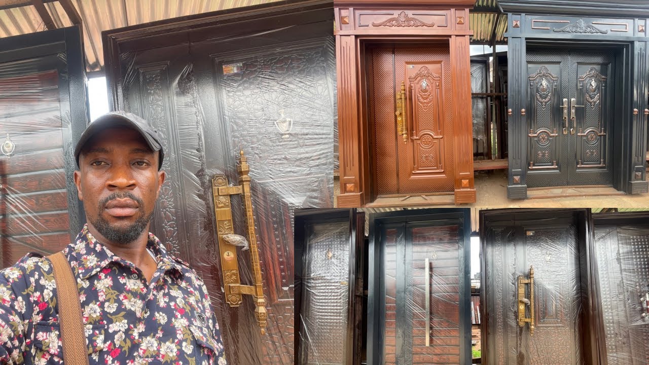 He Makes These Luxurious Doors  In Nigeria