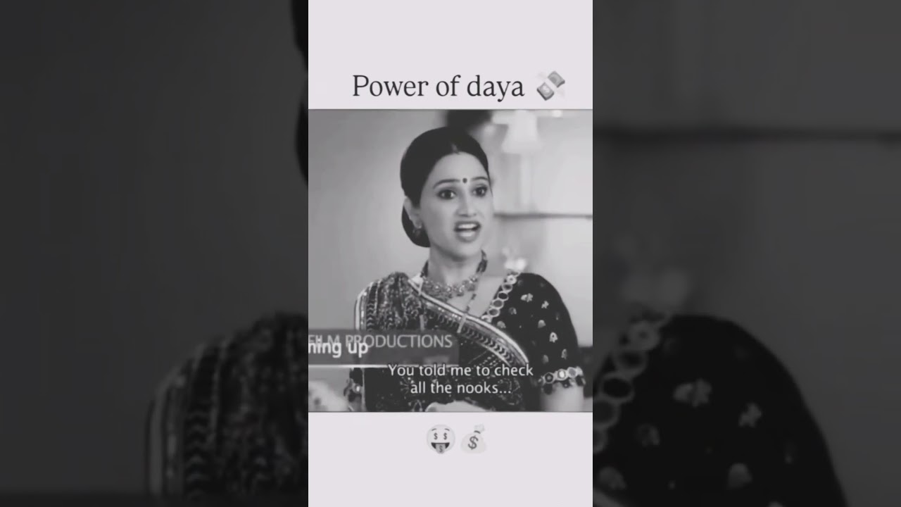 Power of Daya #powerofmoney#likeandsubscribe #jaibholenaath #tmkoc @tmkoc_fanclub13