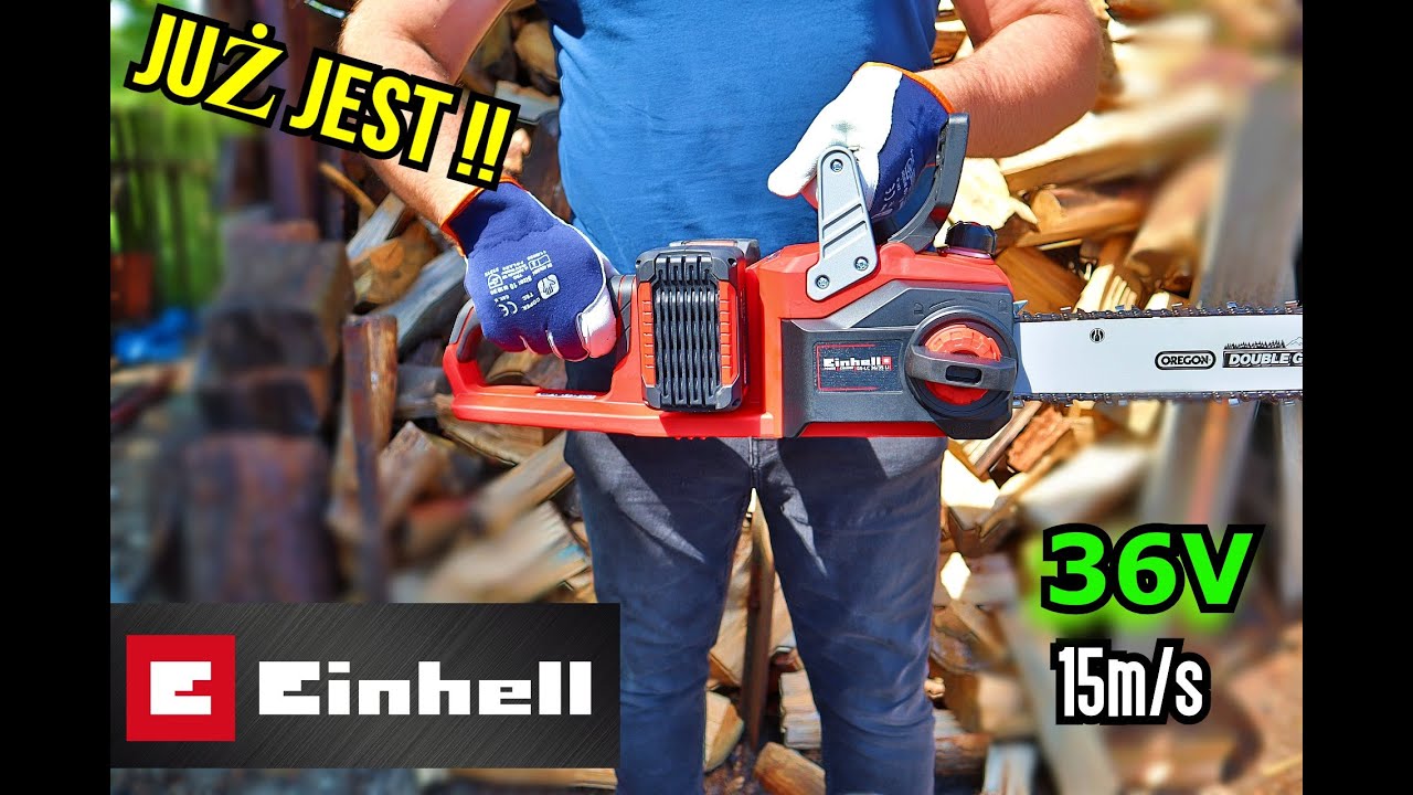EINHELL 36 V GE-LC 36/35 Li-AKUMULATOROWA PIŁA ŁAŃCUCHOWA