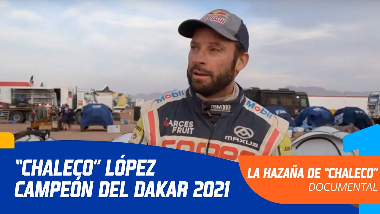 La hazaña de “Chaleco López”: Así fue como se coronó campeón del Dakar 2021