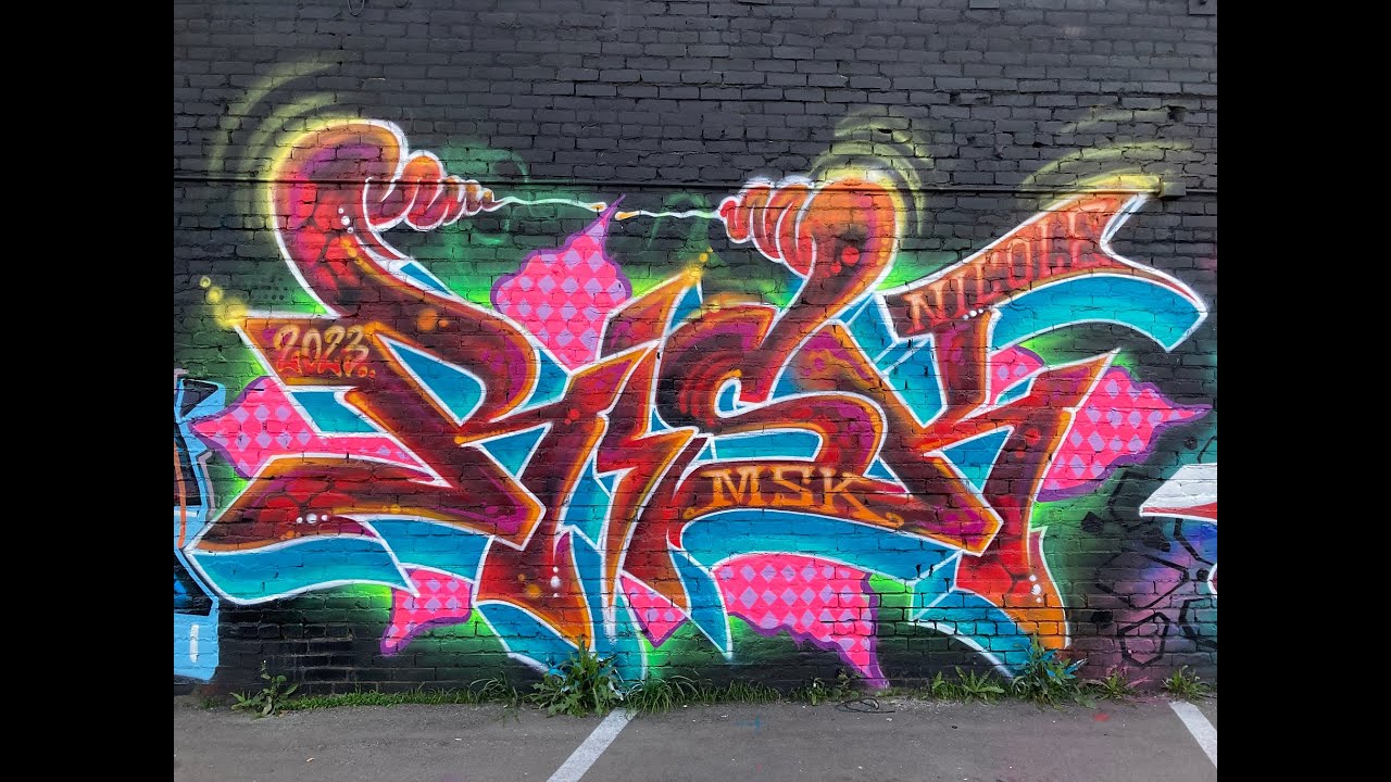 Los Angeles California Mad Society Kings Graffiti Burners at Superchief Gallery