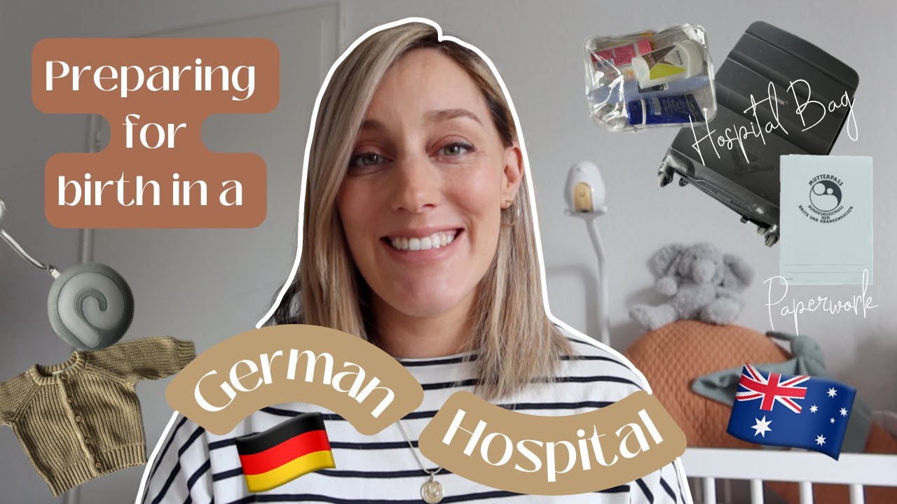 Preparing for birth in a German Hospital: What's in my hospital bag, paperwork, expectations 🍼