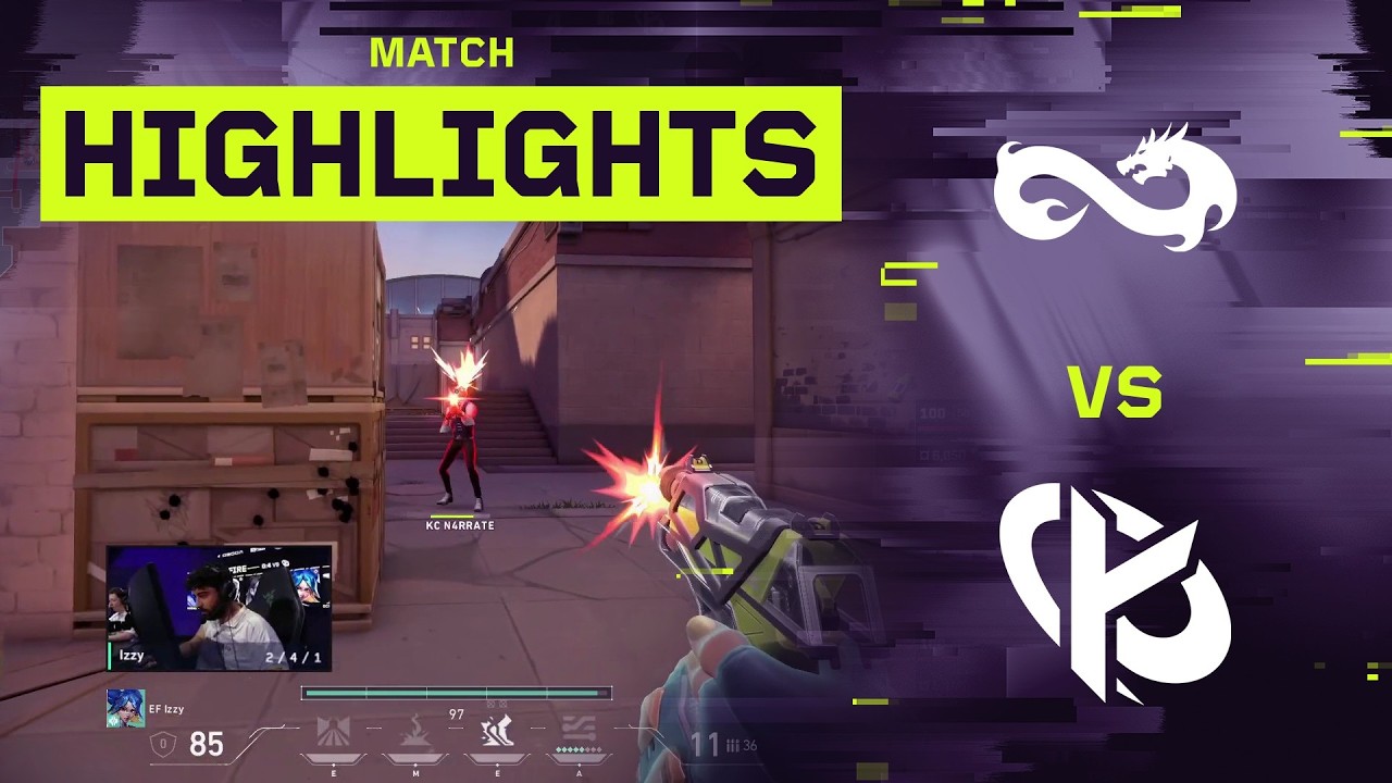 EF vs KC - VCT EMEA Stage 2 - W1D3 - Highlights