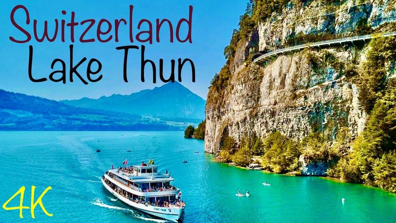 Die Schweiz 🇨🇭,der Thunersee ist ein Juwel,umgeben von majestätischen Alpen