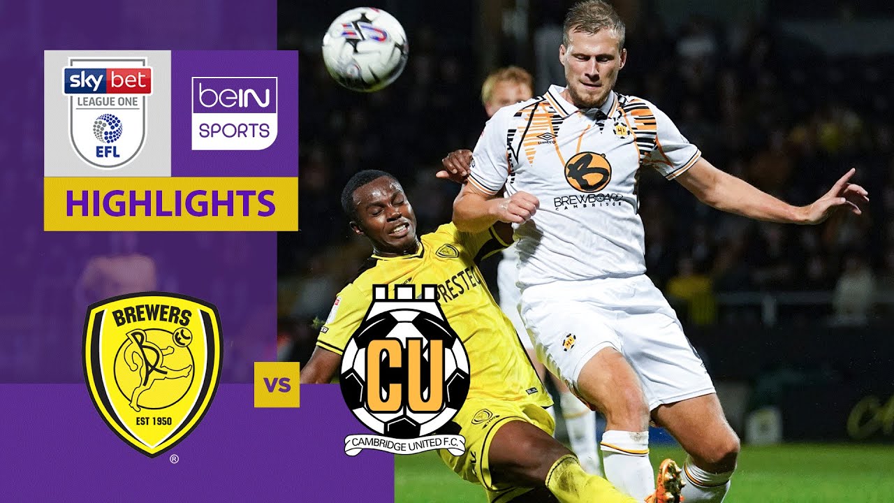 Burton Albion v Cambridge United | EFL League One 23/24 | Match Highlights