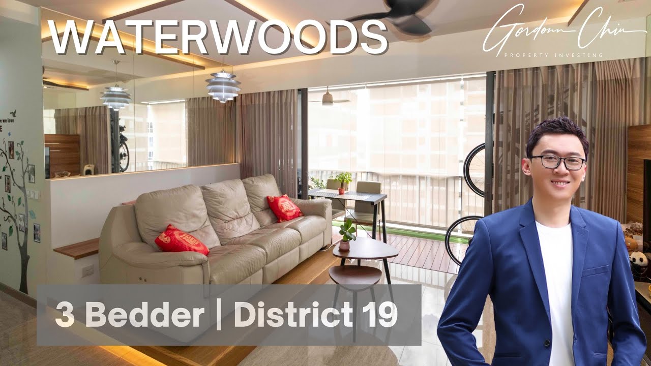 The Waterwoods Singapore Executive Condo : Superbly Renovated 3 Bedrooms in Punggol (Home Tour)
