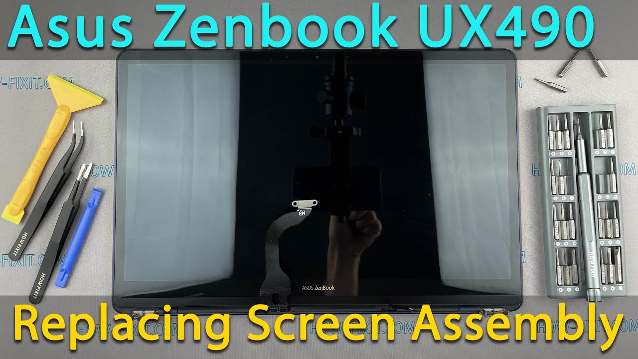 Замена экрана на Asus ZenBook UX490 — пошаговое руководство своими руками!