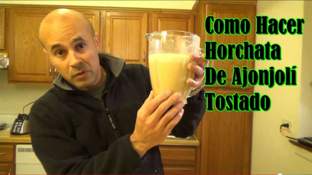Horchata De Ajonjolí Tostado - Leche De Sésamo Tostado - Benne