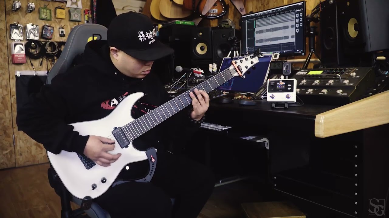 DK iE-350 Multi-Effects Processor demo and internal recording.