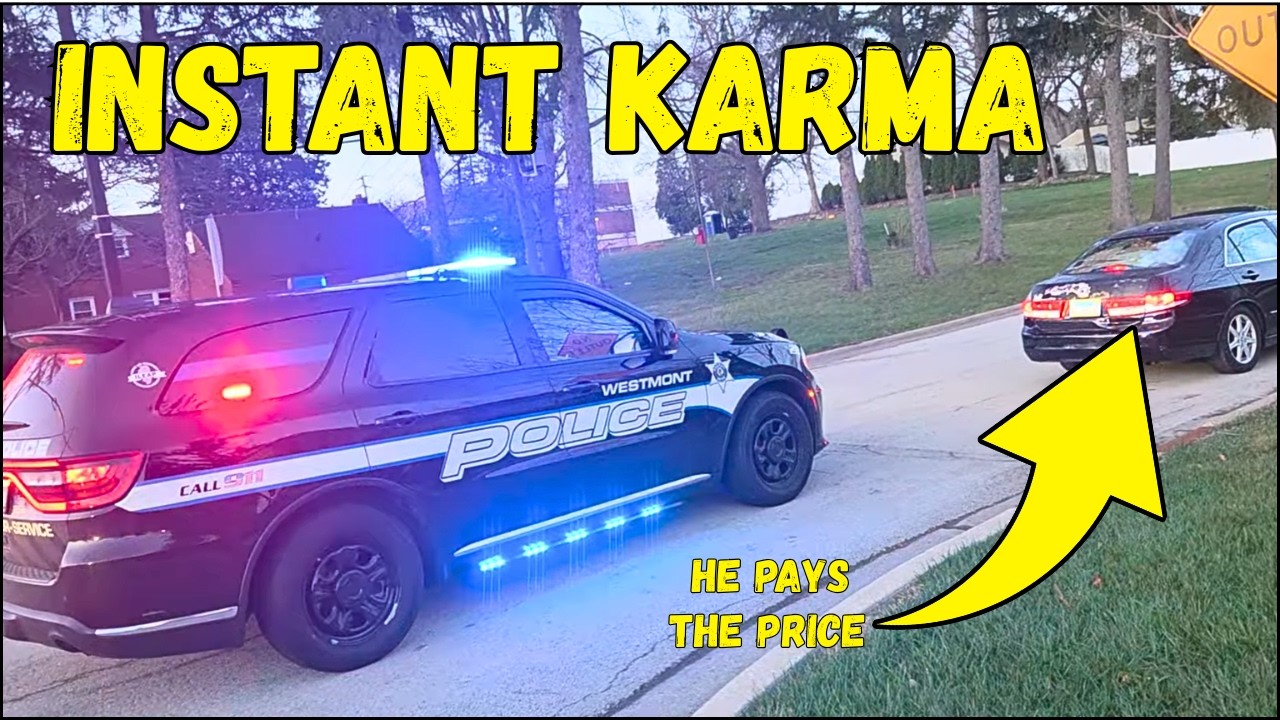 INSTANT KARMA AT BEST|Drivers busted by cops for speeding,brake checks, Bad driving|Instantjustice