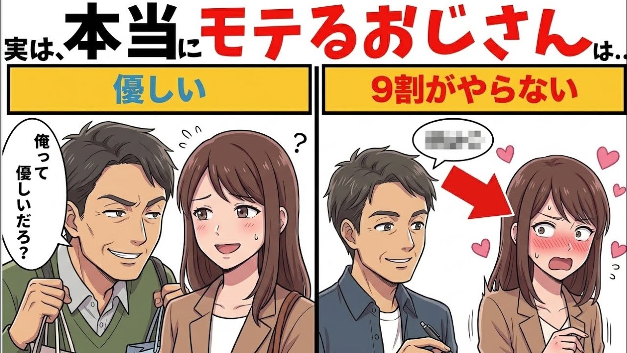 【9割が知らない】女性が言わない本当にモテる男の特徴【恋愛雑学/恋愛心理学】