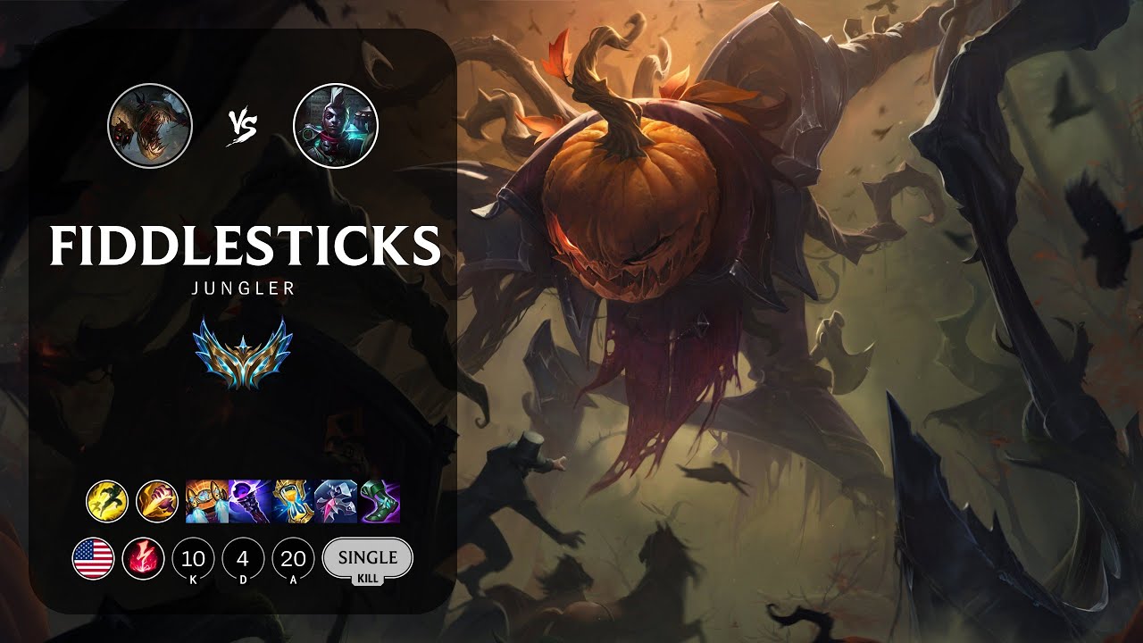 Fiddlesticks Jungle vs Ekko - NA Challenger Patch 13.24