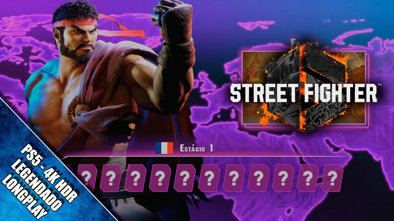 Street Fighter 6 (Modo Arcade) (PlayStation 5) 【Longplay】
