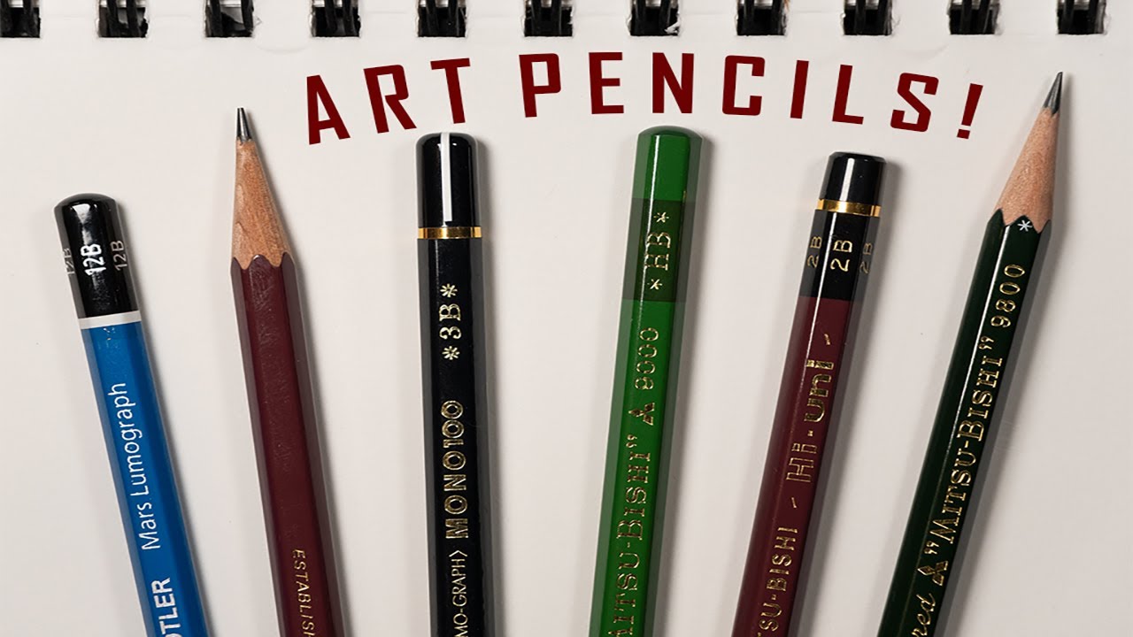 Testing Pencils from JetPens; Tombow, Staedtler, and more!