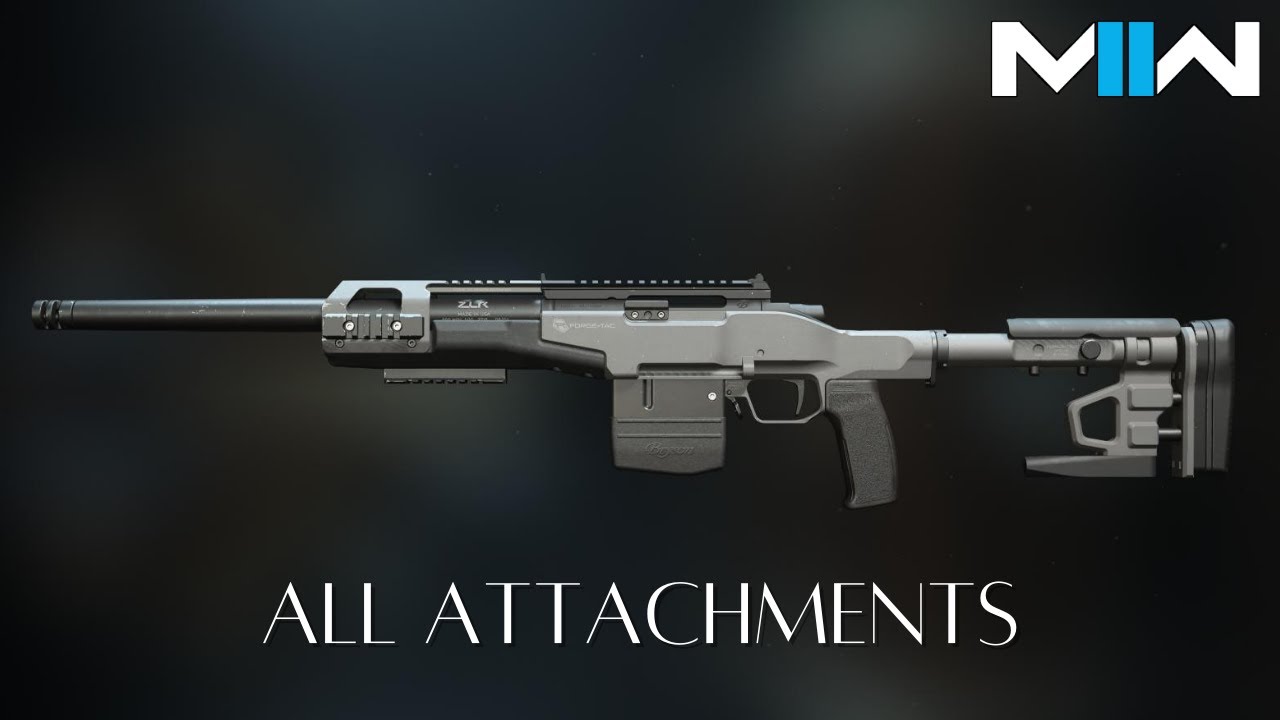 Modern Warfare 2 SA-B 50 Gunsmith All Attachments