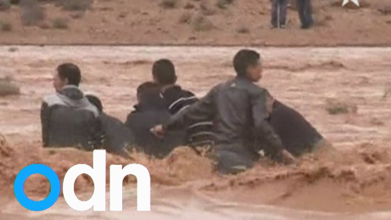 Morocco floods: 17 dead and dozens missing after heavy rain destroys houses, cars and roads