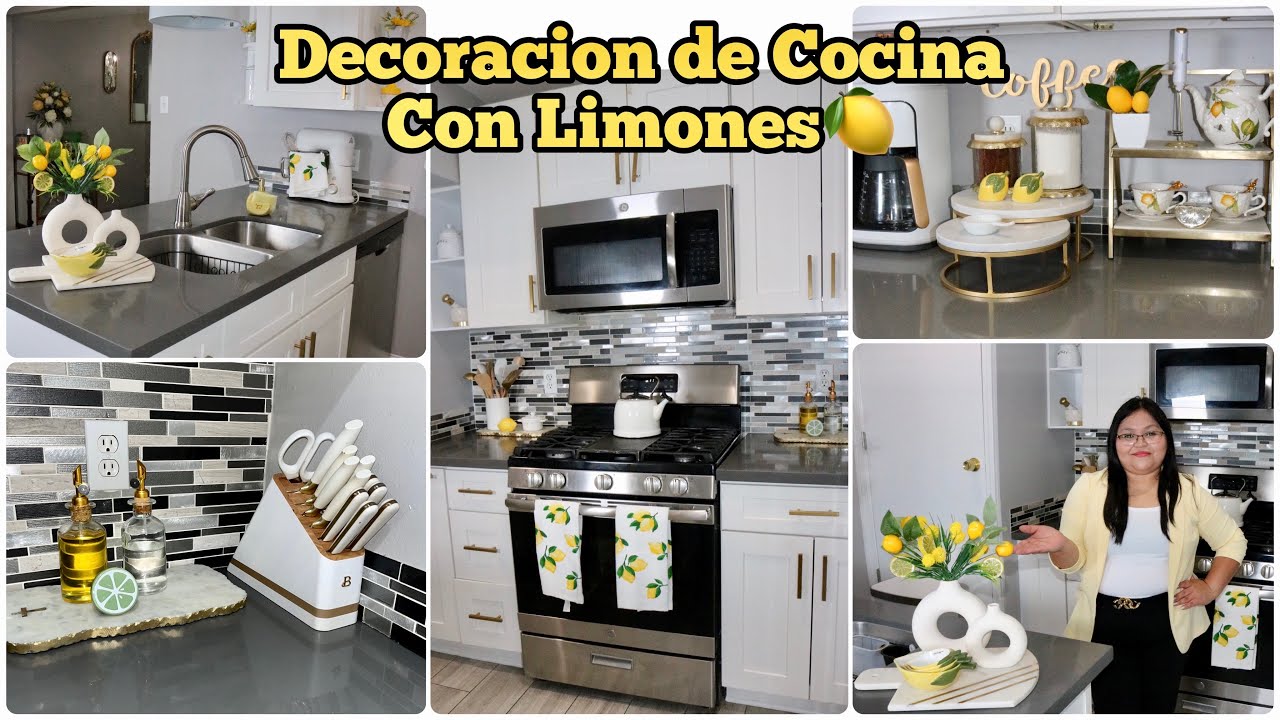 🍋Decoracion de Cocina con Limones🍋