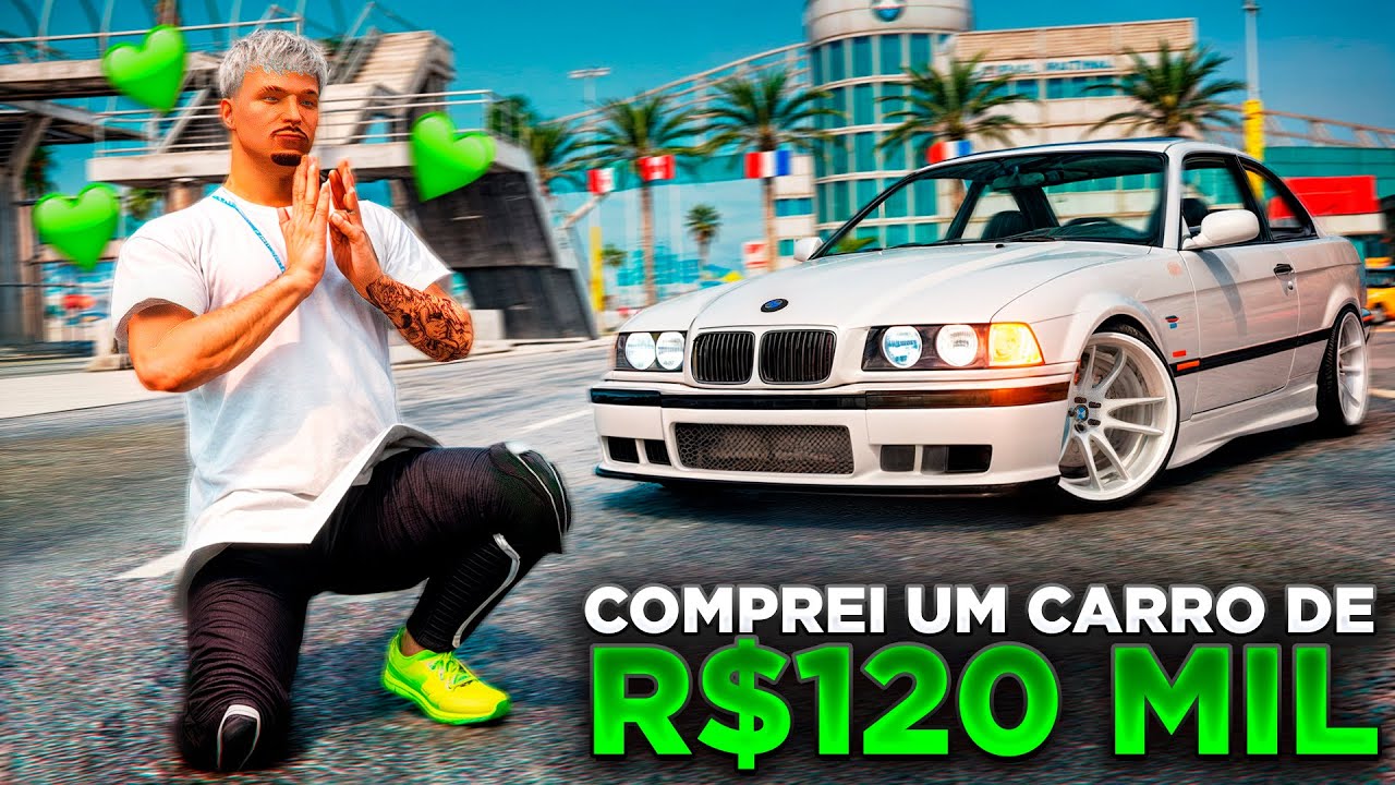 GTA V: VIDA REAL | FIZ LOUCURA! PEGUEI GRANA COM AGIOTA E COMPREI MEU PRIMEIRO CARRO! 🚗💸 |#02