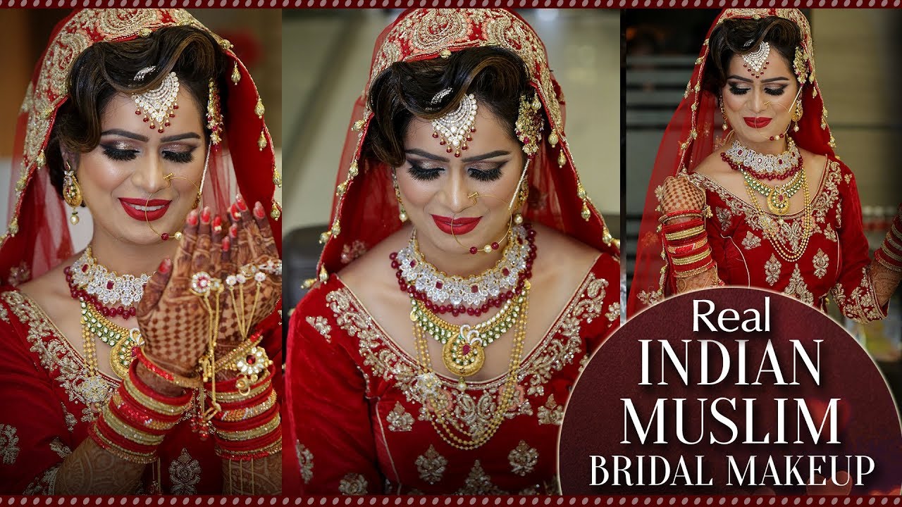 Muslim Bridal Best Makeup Video | Step By Step Makeup Tutorial for Muslim Bride | Krushhh By Konica