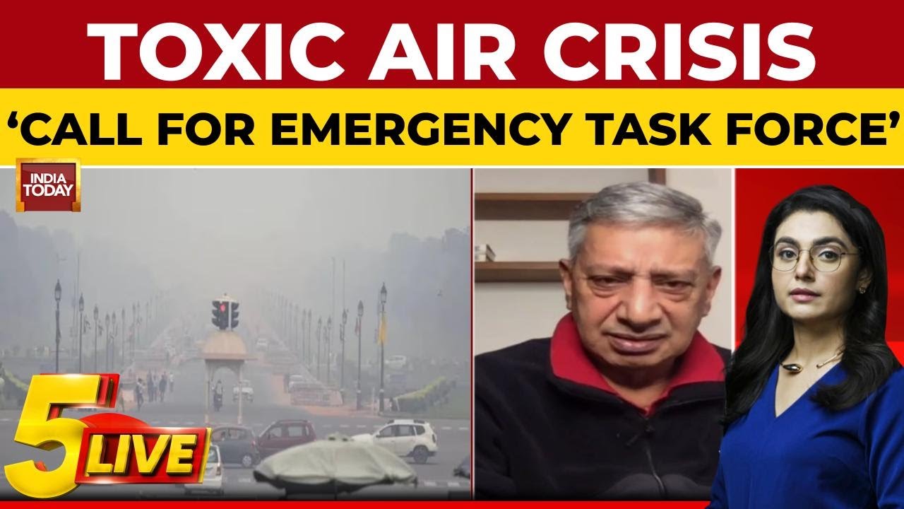 Delhi&rsquo;s Toxic Air Emergency: Experts Demand Immediate Task Force Action