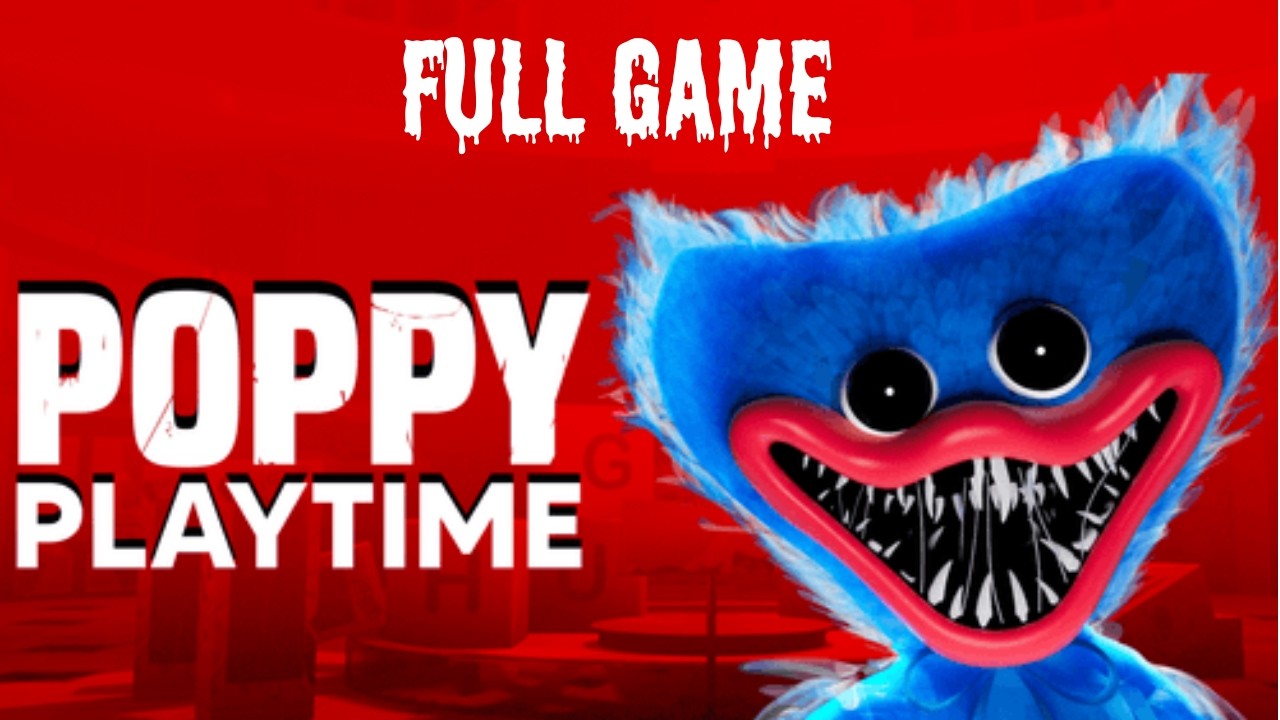 Poppy Playtime: Chapter 1 - Walkthrough (All Tapes) (Series X Graphics)