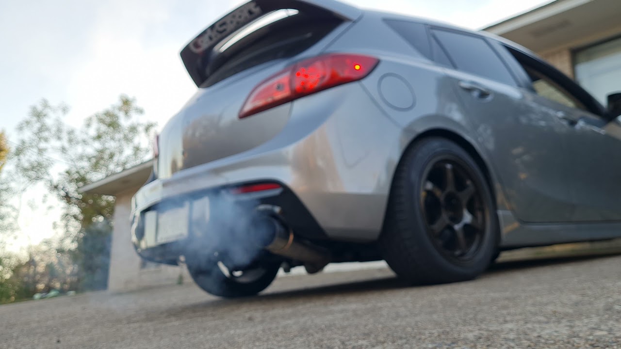 mazdaspeed 3 (2nd gen) single exit exhaust