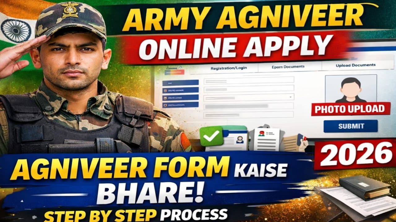 Army Agniveer Apply Online Form Kaise Bhare 2026 l How To Fill Army Agniveer Apply Online 2026