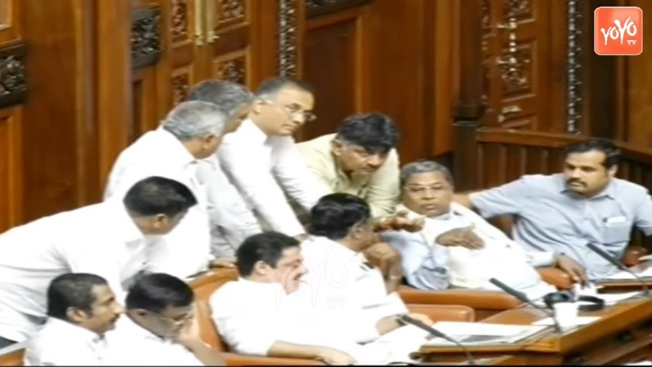 Siddaramaiah | Congress Leaders Deep discussion In Karnataka Assembly | YOYO Kannada News