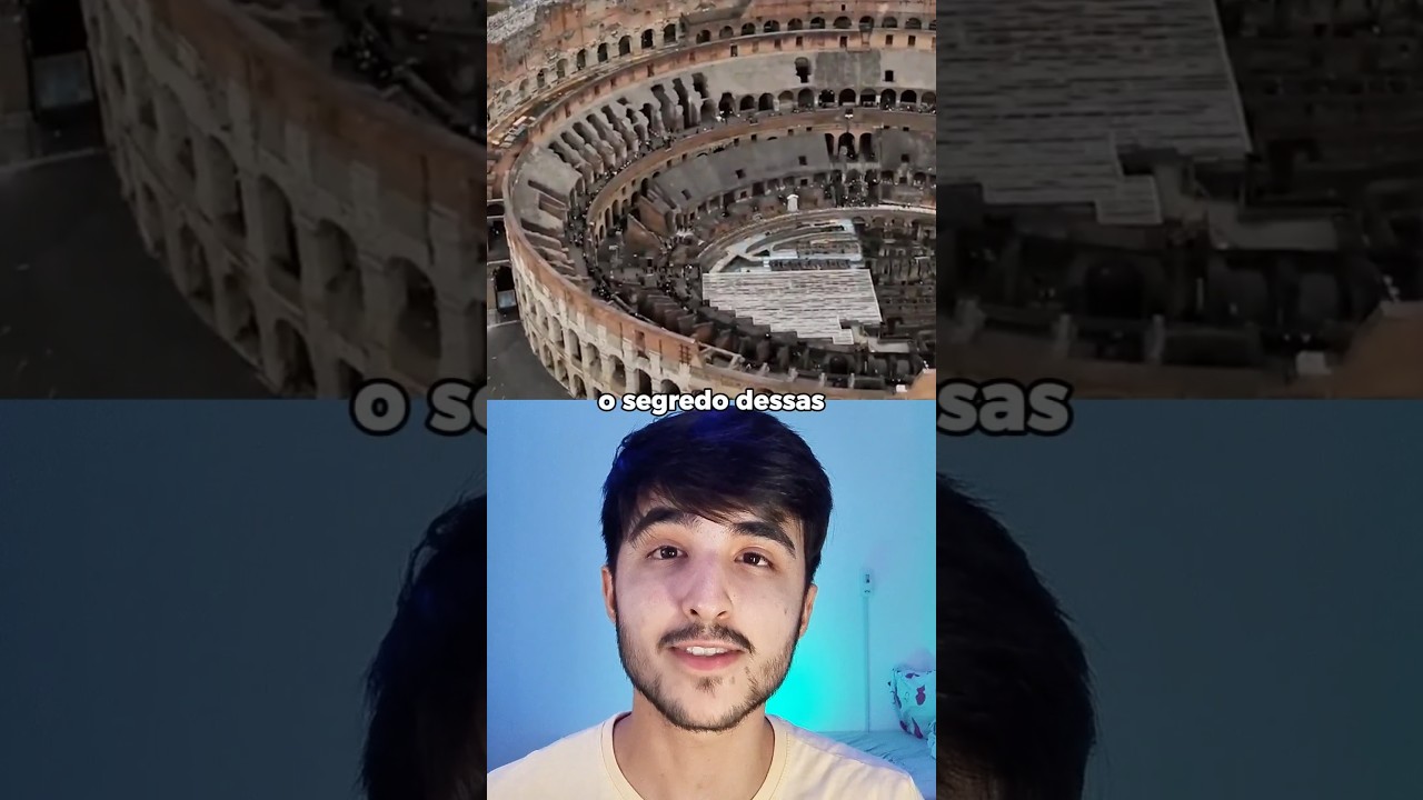 Como o imp&eacute;rio romano criou um concreto que se regenera sozinho? #engenhariacivil #obra