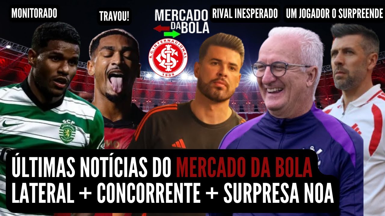🚨NOTÍCIAS DO INTER HOJE 💣 BOMBA 💣 NOVO LATERAL💣INACREDITÁVEL! ELE IMPRESSIONA PEZZOLANO 💣 + 3 INFOS