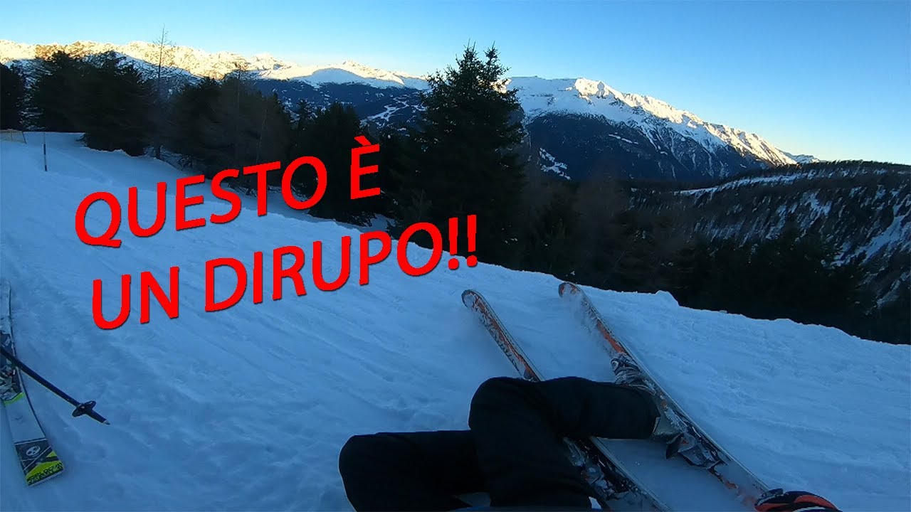 STAVO PER FINIRE NEL BOSCO!! [Sugli sci con gli amici]