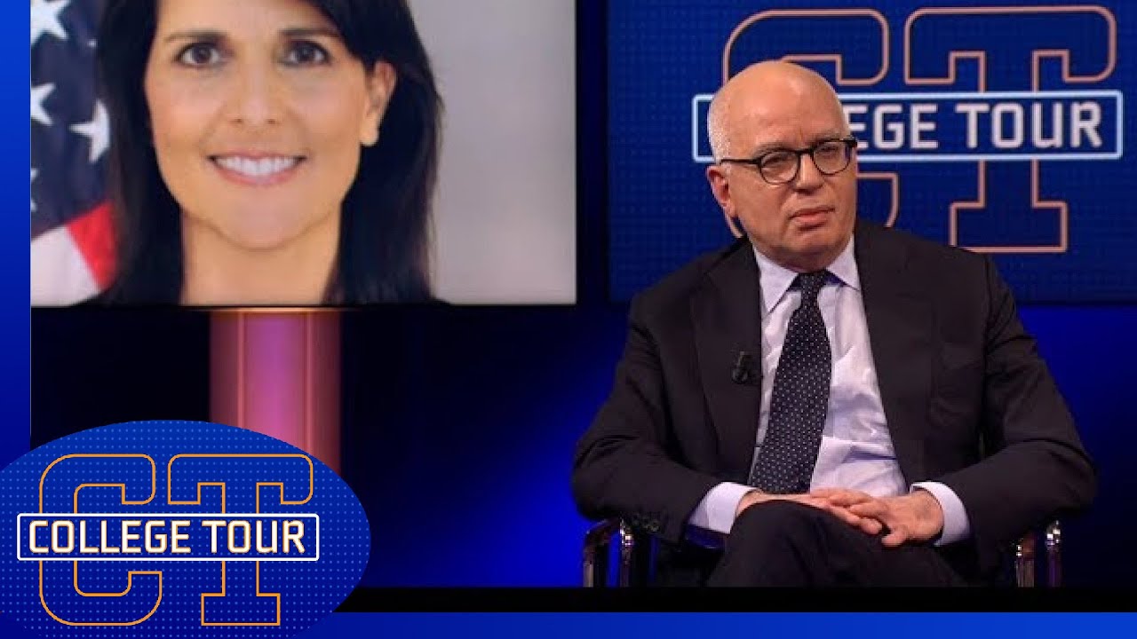 Michael Wolff over de mogelijke affaire tussen Trump en Nikki Haley | College Tour