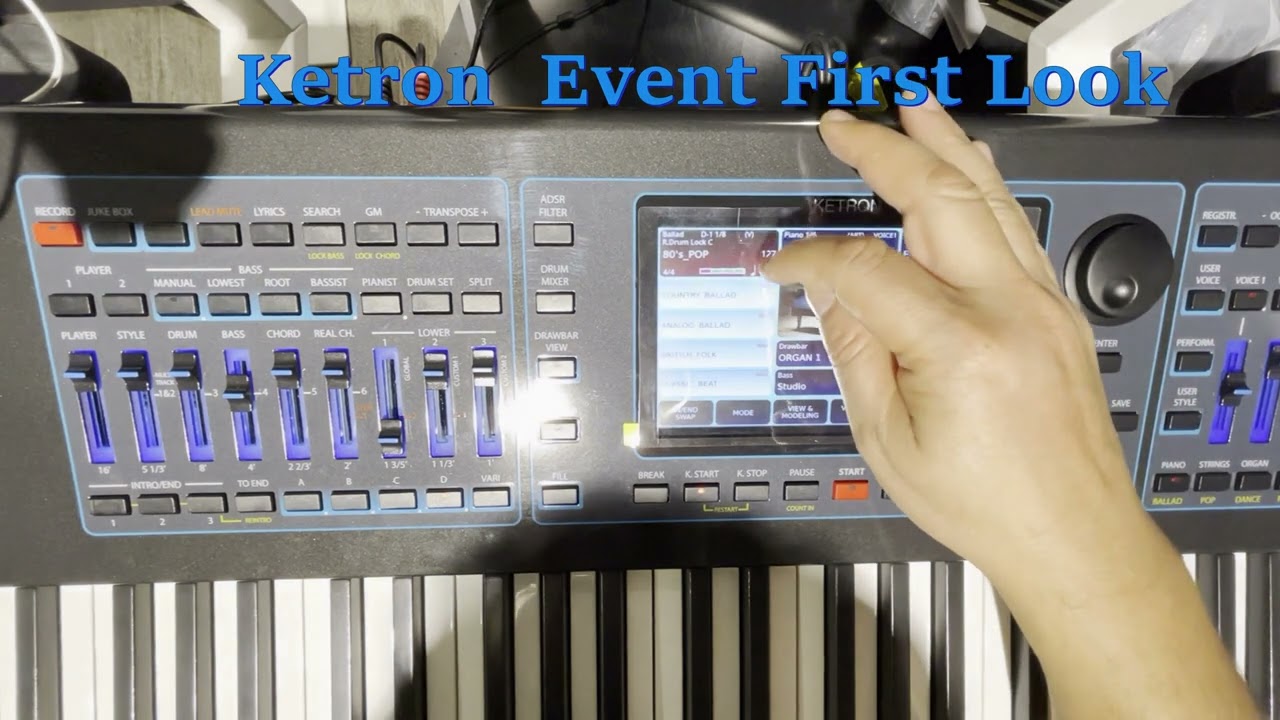 Ketron Event First Look Unboxing Style Demo